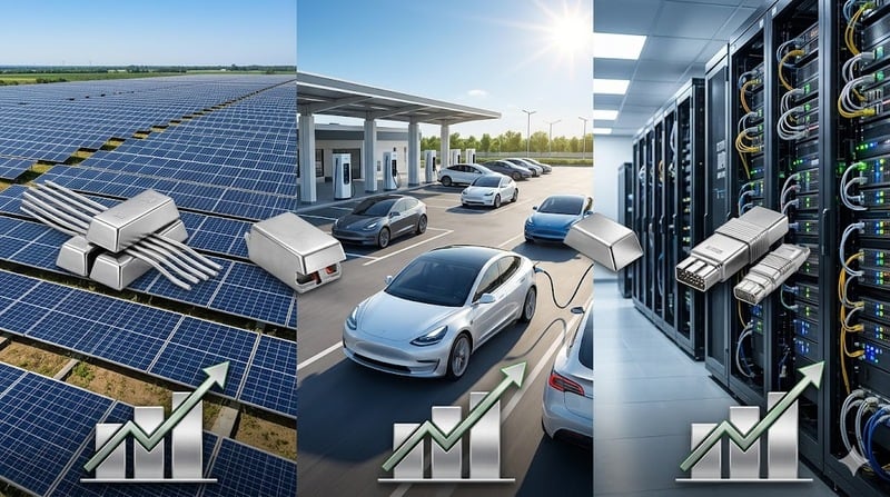 Giá bạc thế giới tăng trở lại nhờ công nghệ xanh?