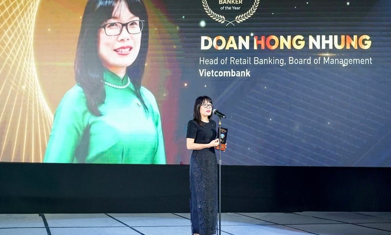 Lãnh đạo Vietcombank được vinh danh tại WFIS 2026 nhờ dấu ấn số hóa