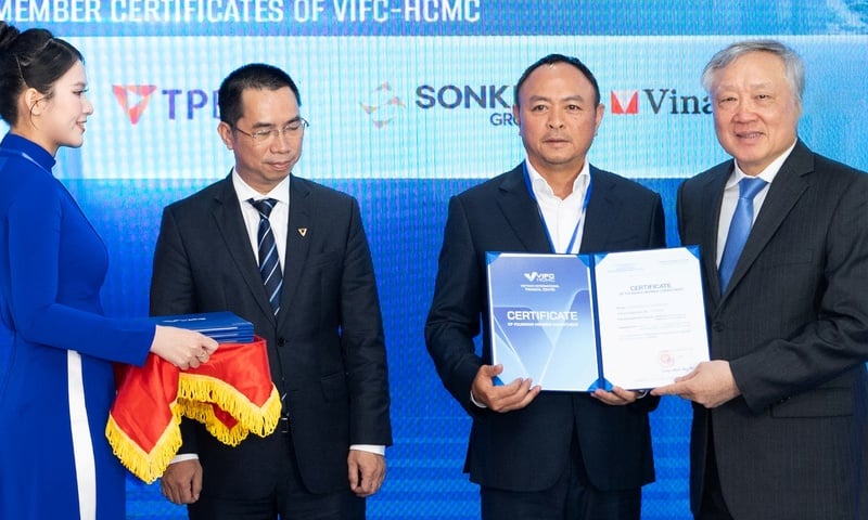 SonKim Group là thành viên sáng lập Trung tâm tài chính quốc tế Việt Nam